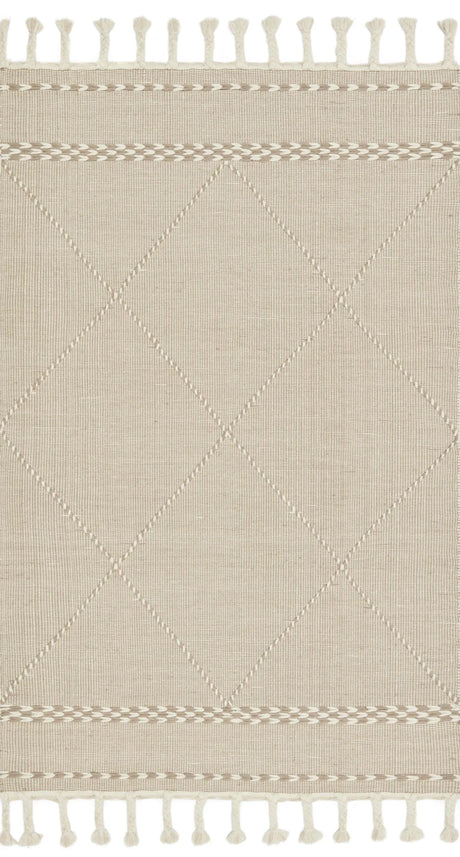 Loloi Sawyer Saw-03 Sand Rugs - main flat