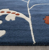Safavieh Soho 3'-6" x 5'-6" Rug in Dark Blue / Multi