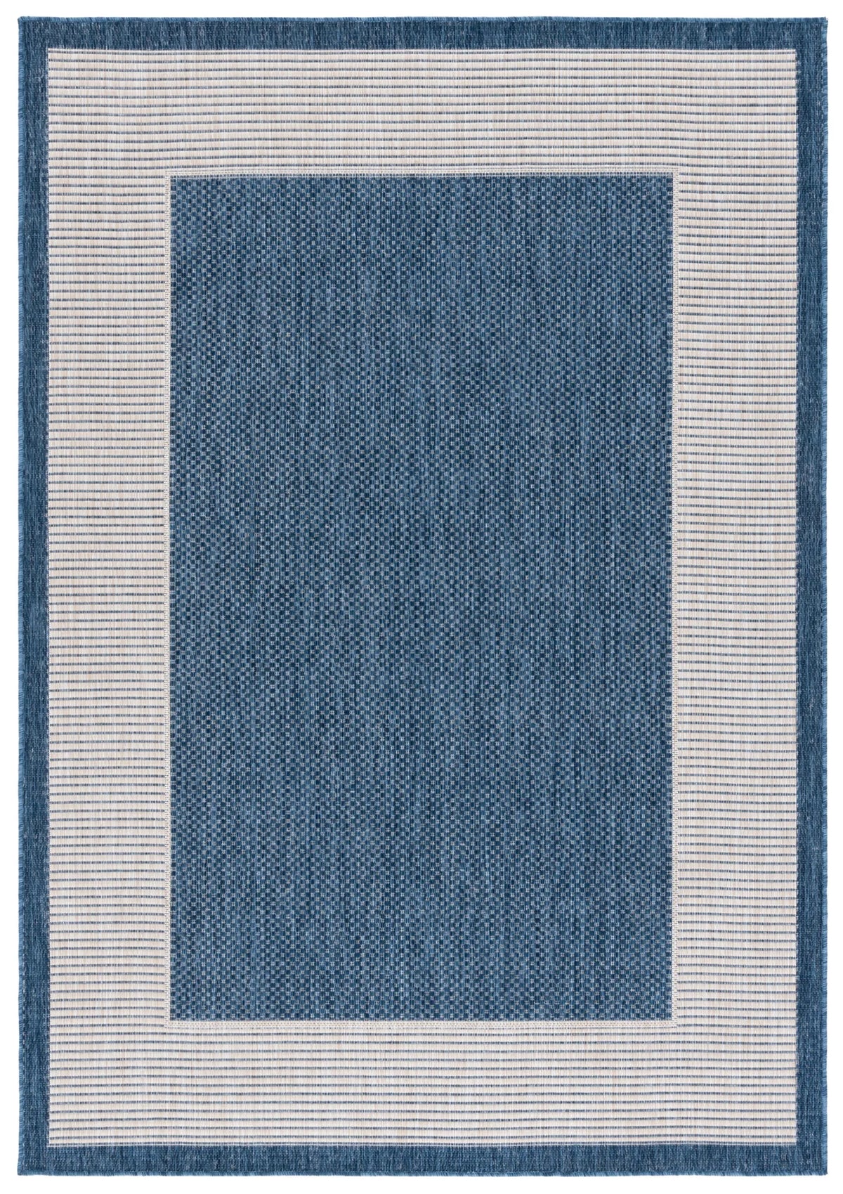 Safavieh Beach House 4'-0" x 6'-0" Rug in Blue / Ivory