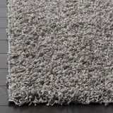 Safavieh Sga-Athens Shag 6'-0" x 9'-0" Rug in Light Grey