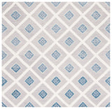 Safavieh Metro 6'-0" x 6'-0" Rug in Blue / Ivory