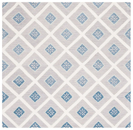 Safavieh Metro 6'-0" x 6'-0" Rug in Blue / Ivory