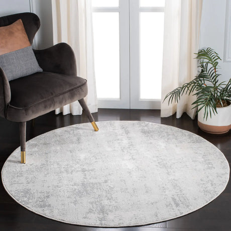 Safavieh Princeton 5'-0" x 5'-0" Rug in Beige / Grey