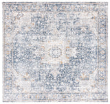 Safavieh Moondust 600 6'-0" x 6'-0" Rug in Ivory / Blue