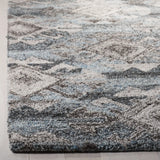 Safavieh Abstract 5'-0" x 8'-0" Rug in Grey / Black