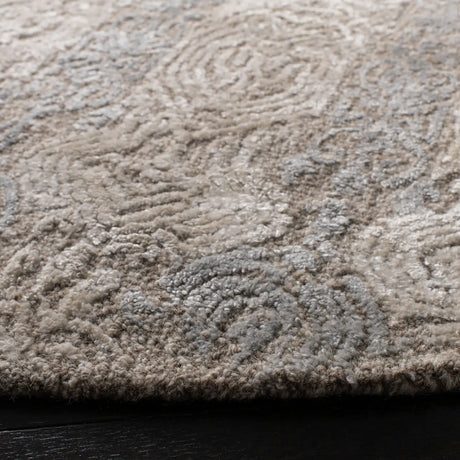 Safavieh Glamour 6'-0" x 6'-0" Rug in Grey / Ivory