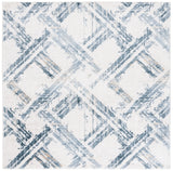 Safavieh Kingston 6'-7" x 6'-7" Rug in Blue / Ivory