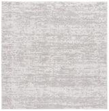Safavieh Rumi Shag 6'-7" x 6'-7" Rug in Grey / Ivory