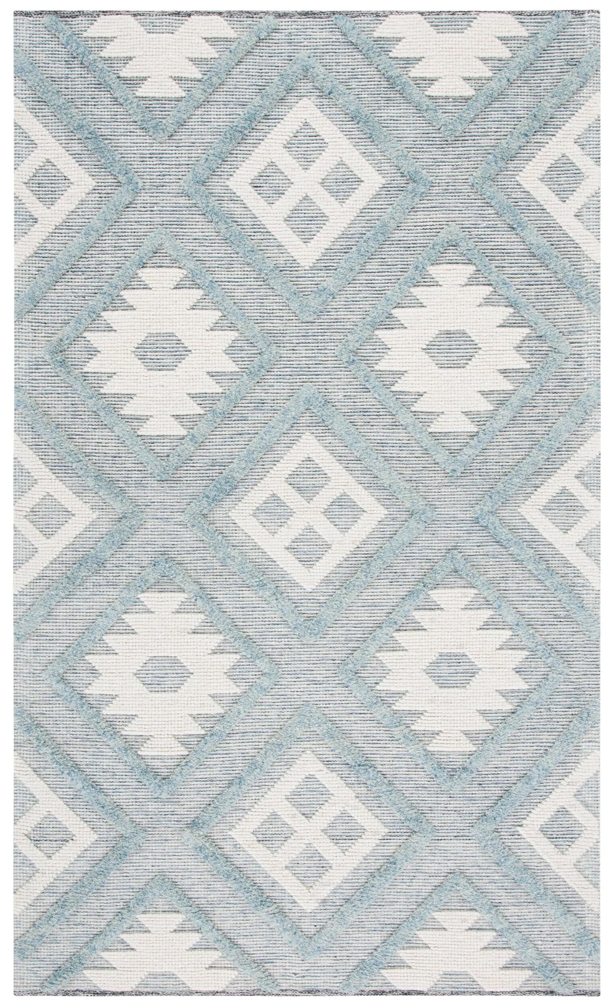 Safavieh Vermont 5'-0" x 8'-0" Rug in Blue / Ivory