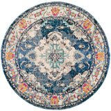 Safavieh Monaco 10'-0" x 10'-0" Rug in Navy / Light Blue