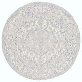 Safavieh Martha Stewart 6'-0" x 6'-0" Rug in Ivory / Blue