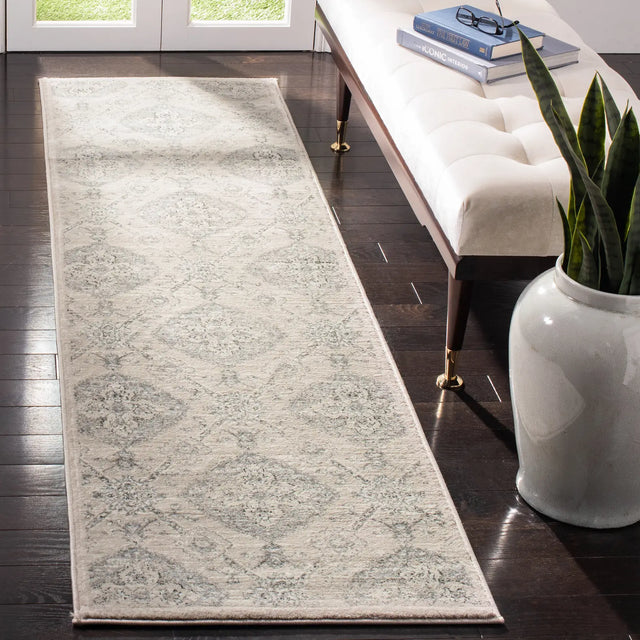 Safavieh Carnegie 2'-3" x 8'-0" Rug in Taupe / Light Blue