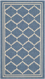 Safavieh Courtyard 2'-0" x 3'-7" Rug in Blue / Beige