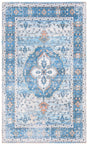 Safavieh Saffron 3'-0" x 5'-0" Rug in Blue / Ivory