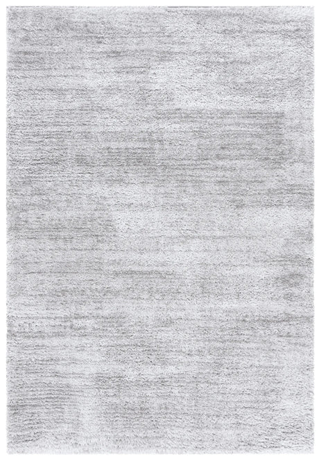 Safavieh Tahoe Shag 4'-0" x 6'-0" Rug in Grey / Dark Grey
