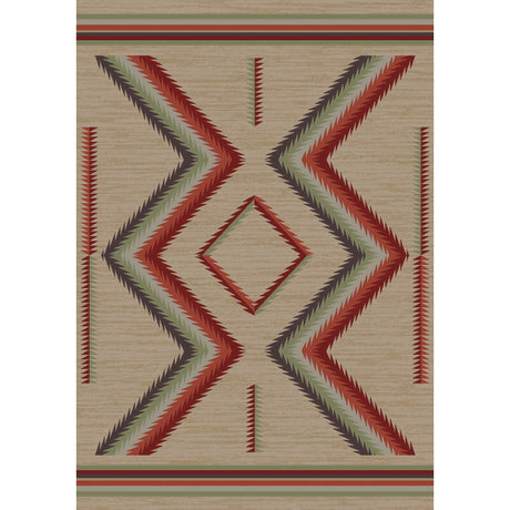American Dakota Hour Glass Fall Rug