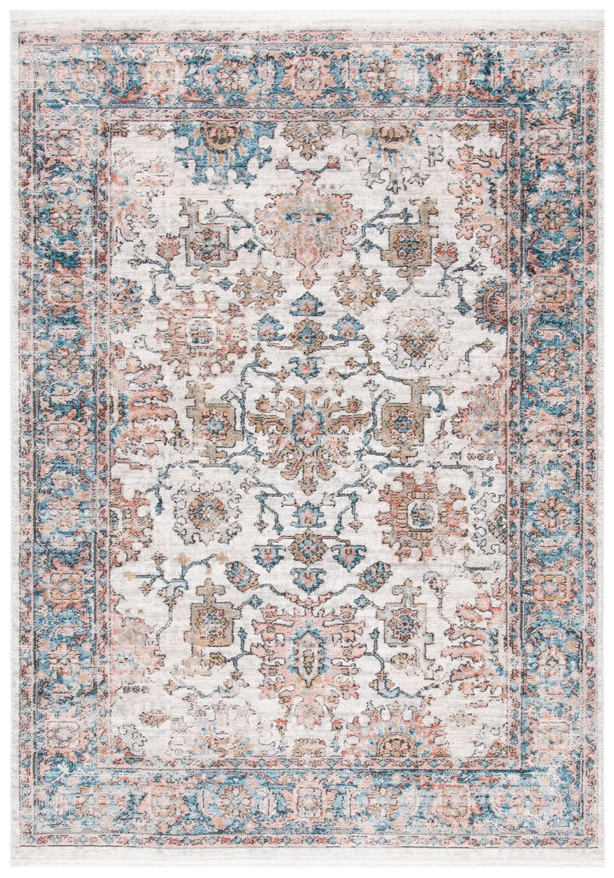 Safavieh Shivan 4'-0" x 6'-0" Rug in Grey / Blue