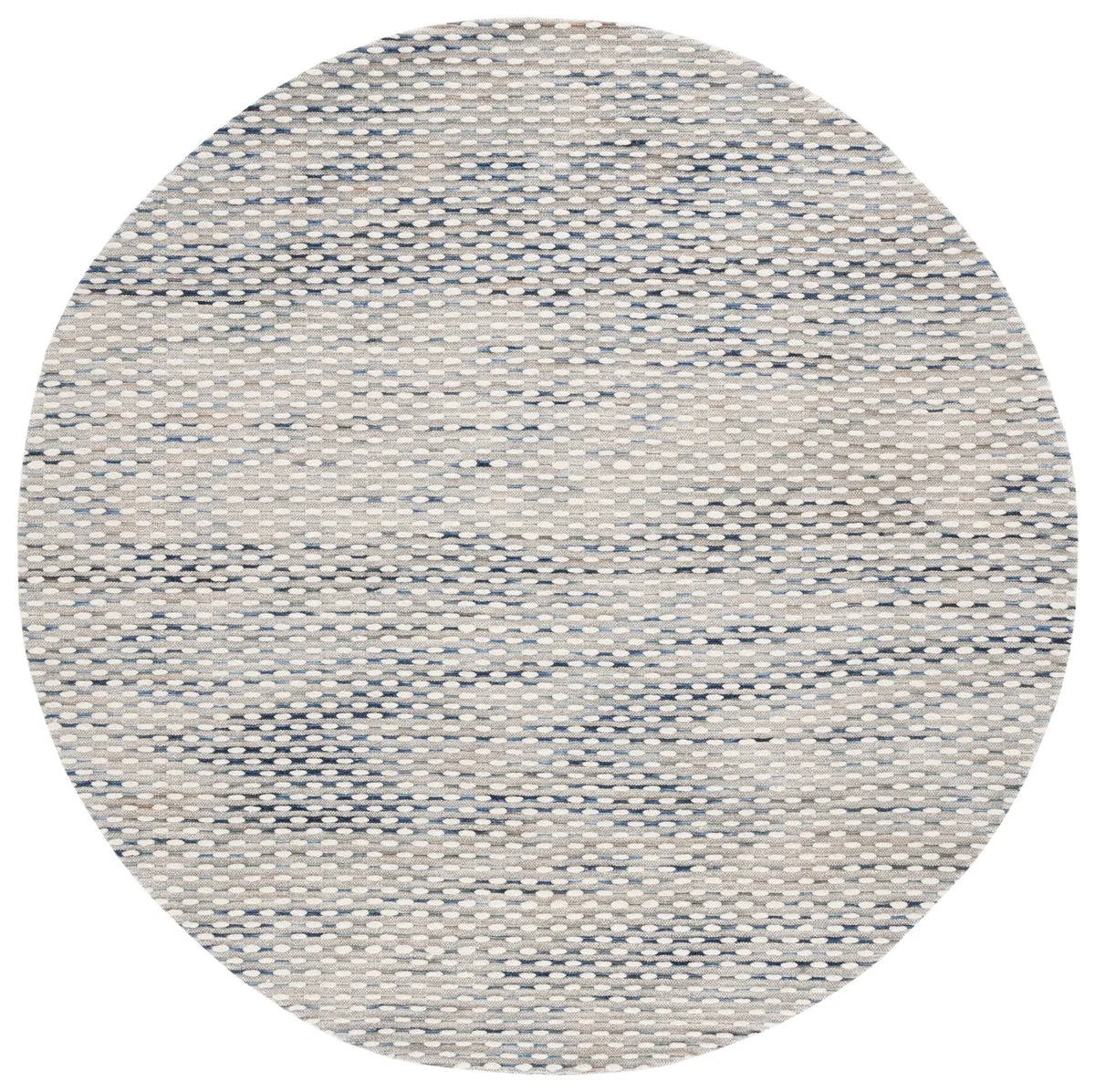 Safavieh Marbella 6'-0" x 6'-0" Rug in White / Navy