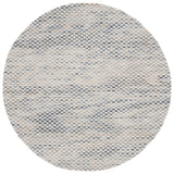 Safavieh Marbella 6'-0" x 6'-0" Rug in White / Navy