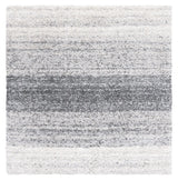 Safavieh Berber Shag 6'-7" x 6'-7" Rug in Grey / Charcoal