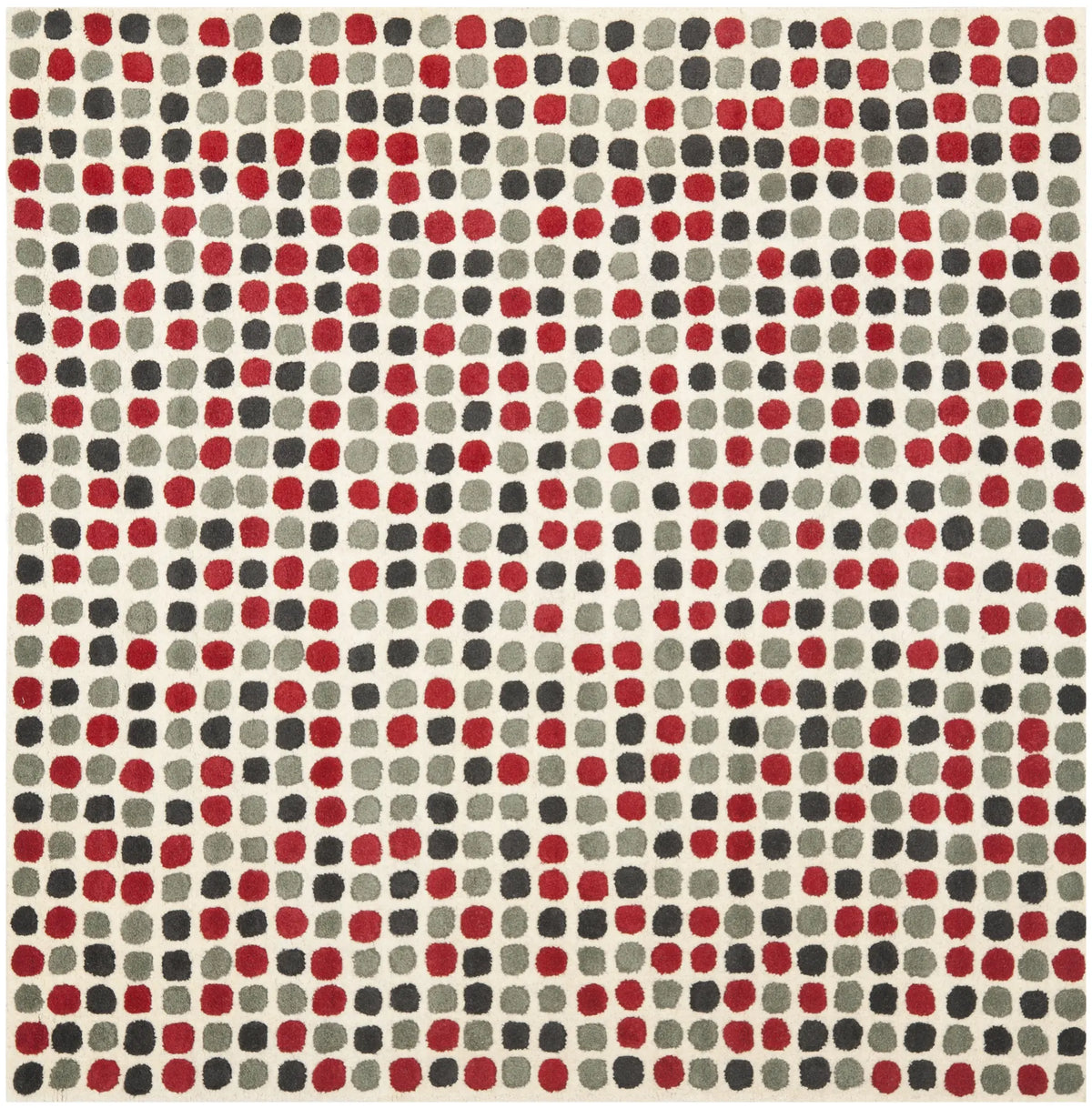 Safavieh Soho 6'-0" x 6'-0" Rug in Ivory / Multi