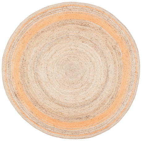 Safavieh Natural Fiber 6'-0" x 6'-0" Rug in Orange / Natural