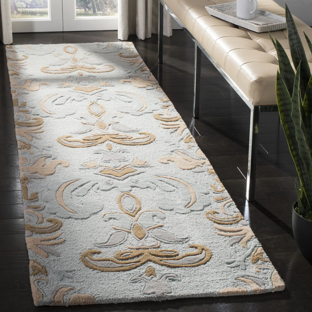 Safavieh Soho 2'-6" x 14'-0" Rug in Light Blue / Multi