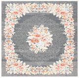 Safavieh Journey 6'-7" x 6'-7" Rug in Grey / Pink
