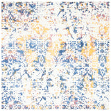Safavieh Expression 6'-0" x 6'-0" Rug in Ivory / Navy