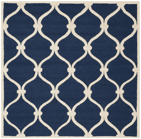 Safavieh Cambridge 6'-0" x 6'-0" Rug in Navy / Ivory
