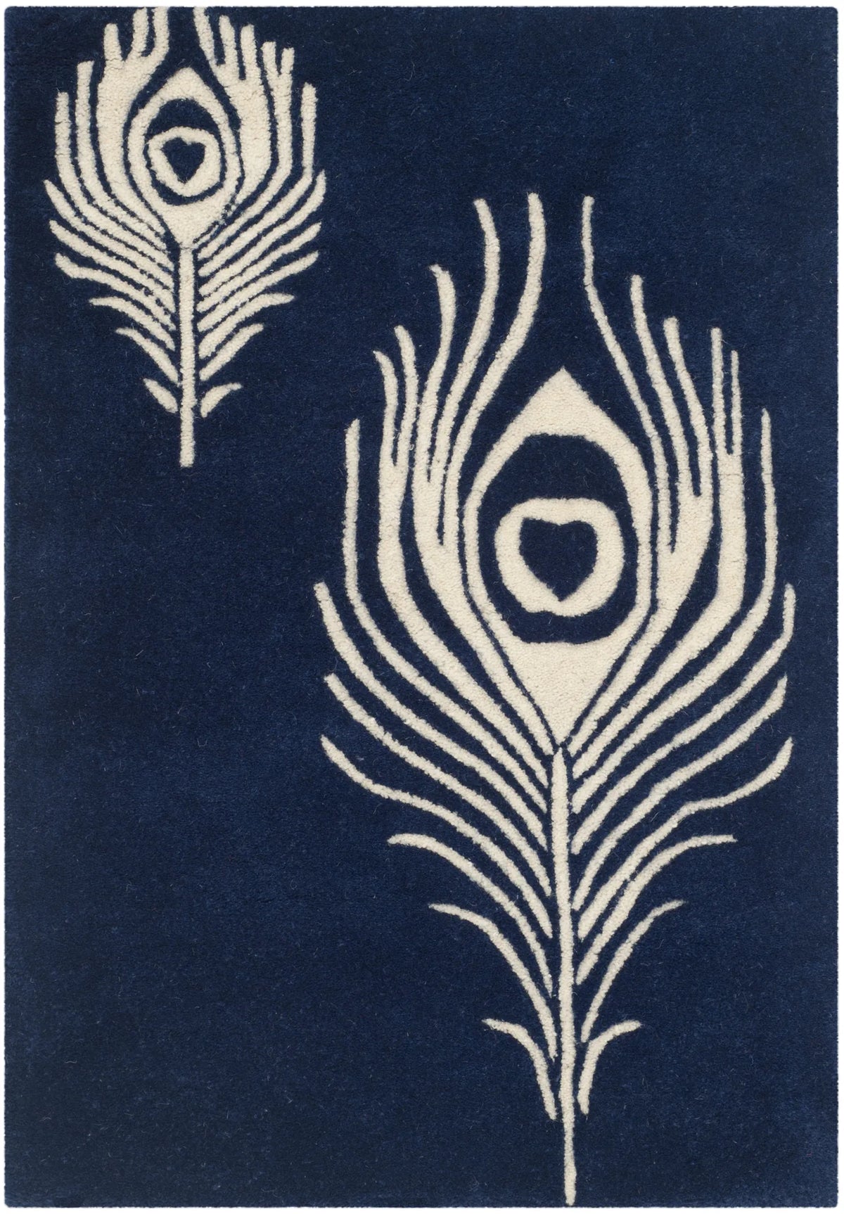 Safavieh Soho 2'-0" x 3'-0" Rug in Navy / Ivory