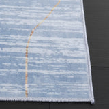Safavieh Santa Monica 4'-0" x 6'-0" Rug in Blue / Gold