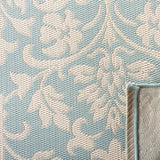 Safavieh Courtyard 5'-3" x 7'-7" Rug in Aqua / Cream