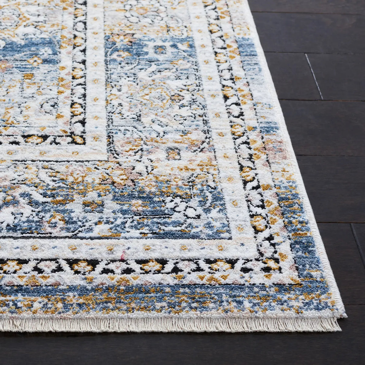 Safavieh Moondust 600 4'-0" x 6'-0" Rug in Blue / Grey