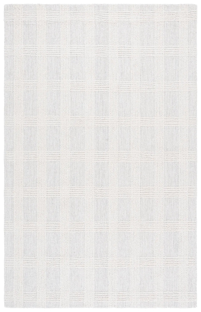 Safavieh Genre 4'-0" x 6'-0" Rug in Silver / Ivory
