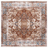 Safavieh Vintage Oushak 6'-7" x 6'-7" Rug in Beige / Ivory