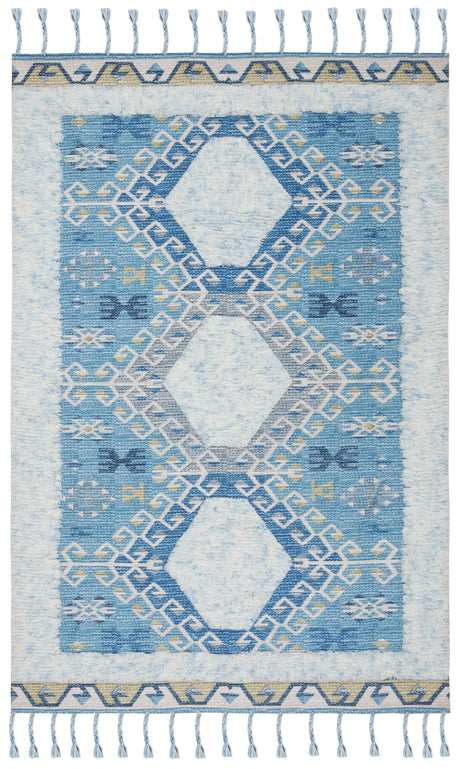 Safavieh Saffron 4'-0" x 6'-0" Rug in Turquoise / Blue