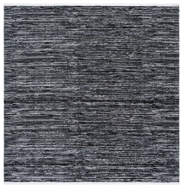 Safavieh Mila 6'-7" x 6'-7" Rug in Black / Ivory
