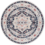 Safavieh Luna 6'-7" x 6'-7" Rug in Beige / Navy