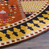 Safavieh Classic Vintage 6'-0" x 6'-0" Rug in Orange / Gold