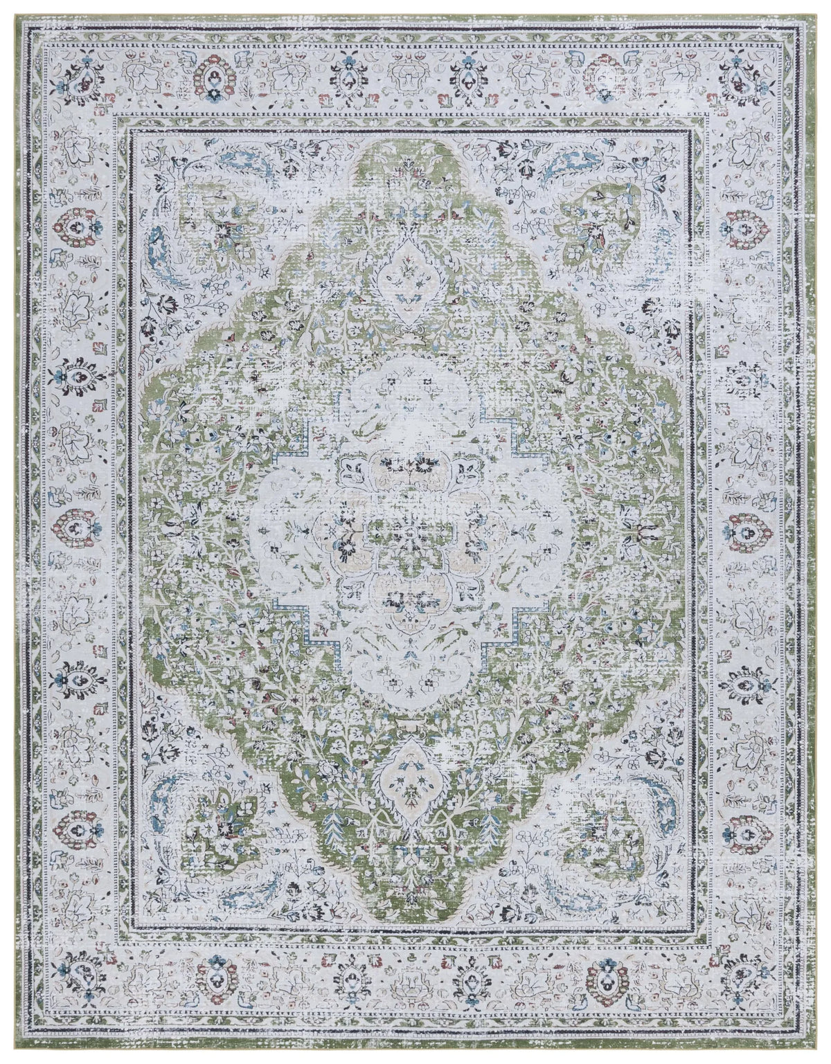Safavieh Tucson 10'-0" x 14'-0" Rug in Green / Beige