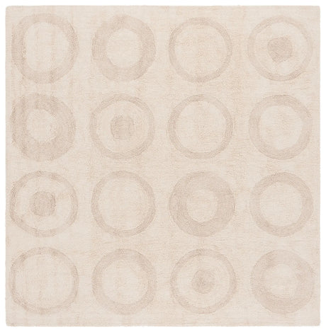 Safavieh Easy Care 6'-0" x 6'-0" Rug in Ivory