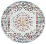 Safavieh Crystal 7'-0" x 7'-0" Rug in Blue / Grey