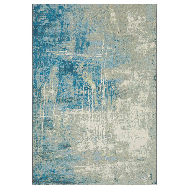 Oriental Weavers Sphinx Naples 359XI Blue Rugs - main flat