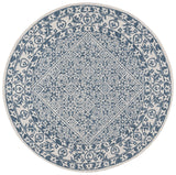 Safavieh Dip Dye 7'-0" x 7'-0" Rug in Blue / Ivory