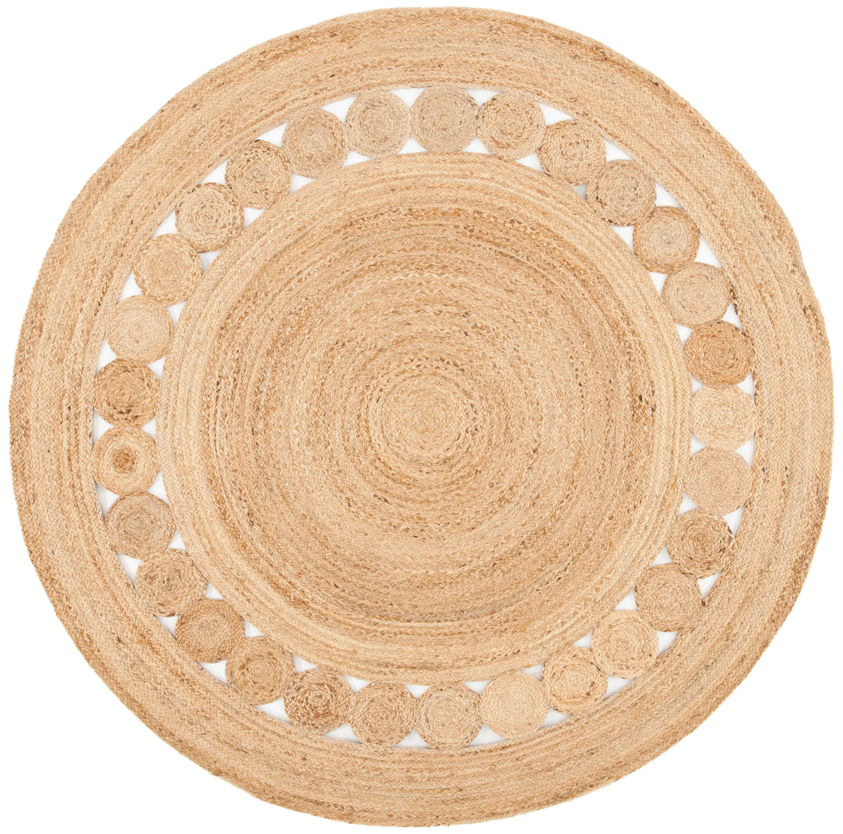 Safavieh Natural Fiber 5'-0" x 5'-0" Rug in Natural