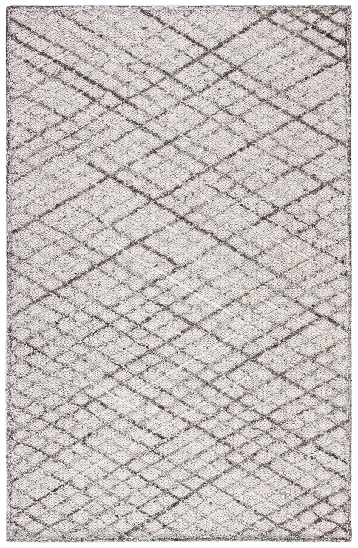 Safavieh Trace 4'-0" x 6'-0" Rug in Grey / Ivory