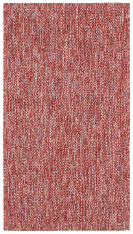 Safavieh Courtyard 2'-0" x 3'-7" Rug in Red / Red