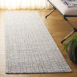 Safavieh Abstract 2'-3" x 8'-0" Rug in Ivory / Light Blue
