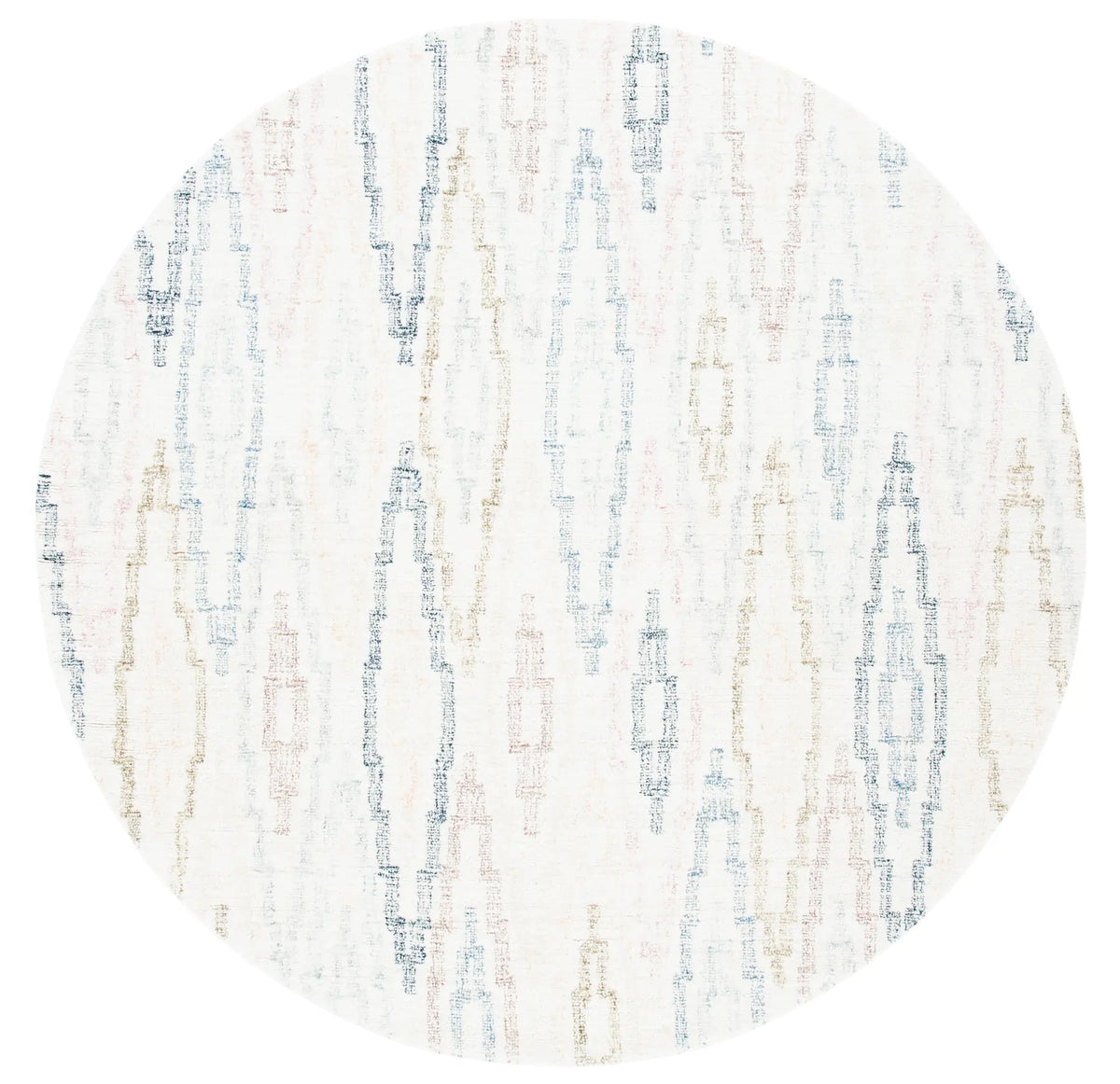 Safavieh Rodeo Drive 6'-0" x 6'-0" Rug in Ivory / Blue
